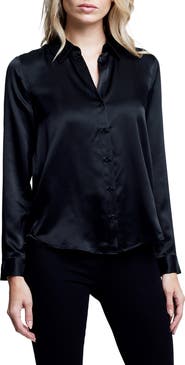 L'AGENCE Tyler Silk Blouse