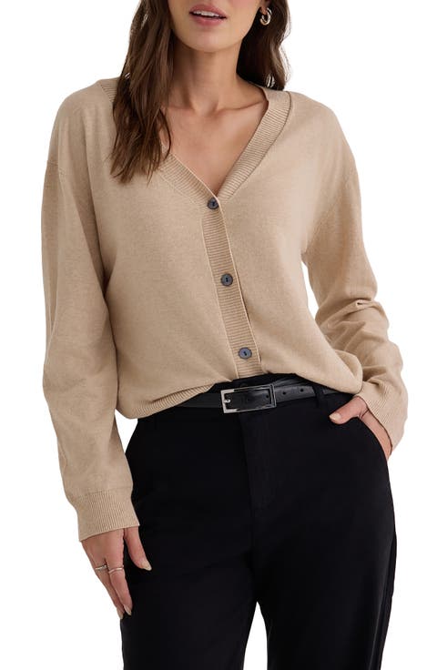 Lightweight Cotton & Cashmere Cardigan