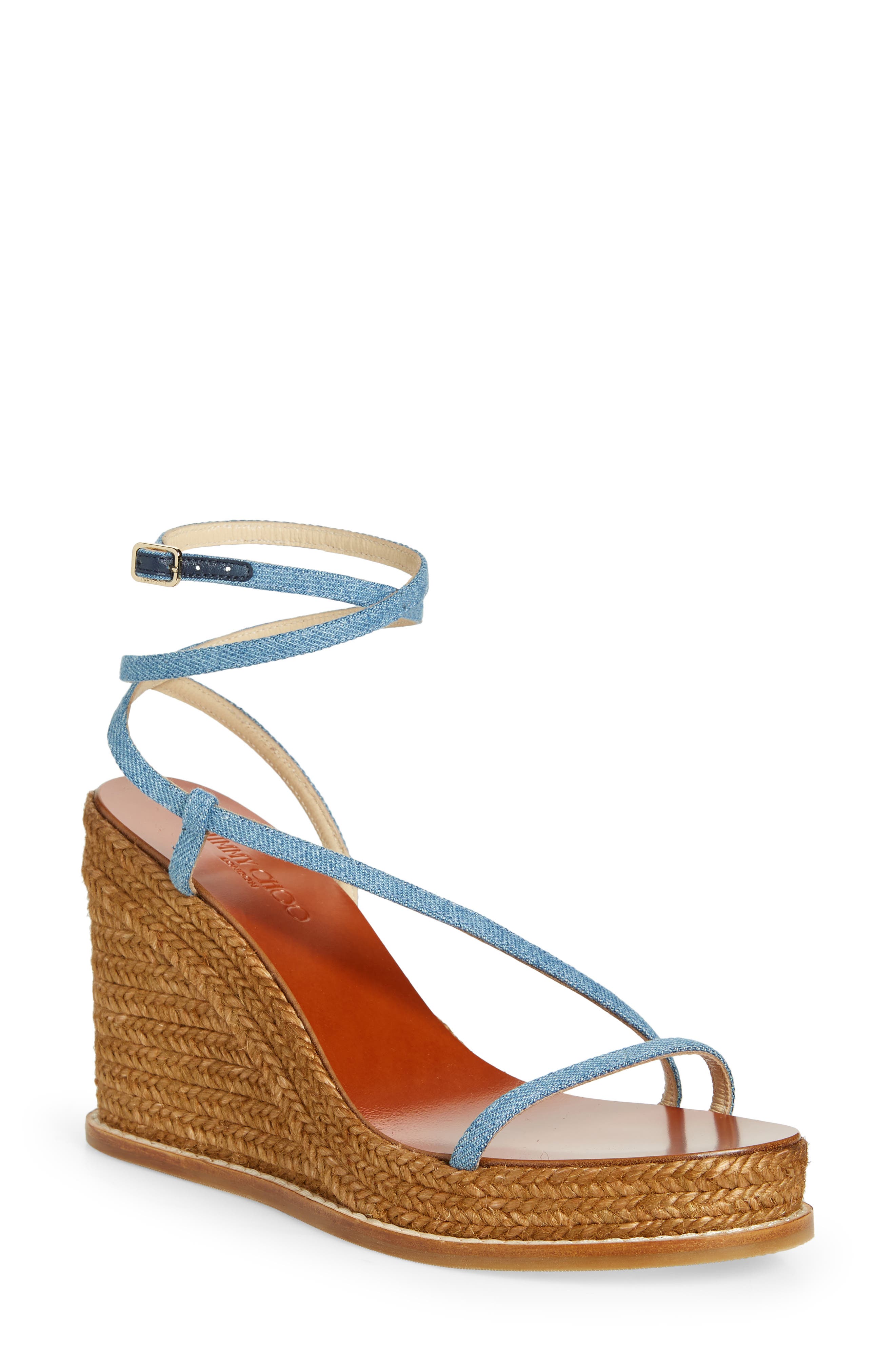 Jimmy Choo Danai Platform Wedge Sandal, Main, color, 