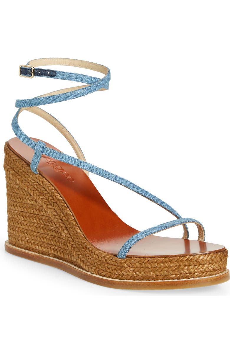 Jimmy Choo Danai Platform Wedge Sandal, Main, color,