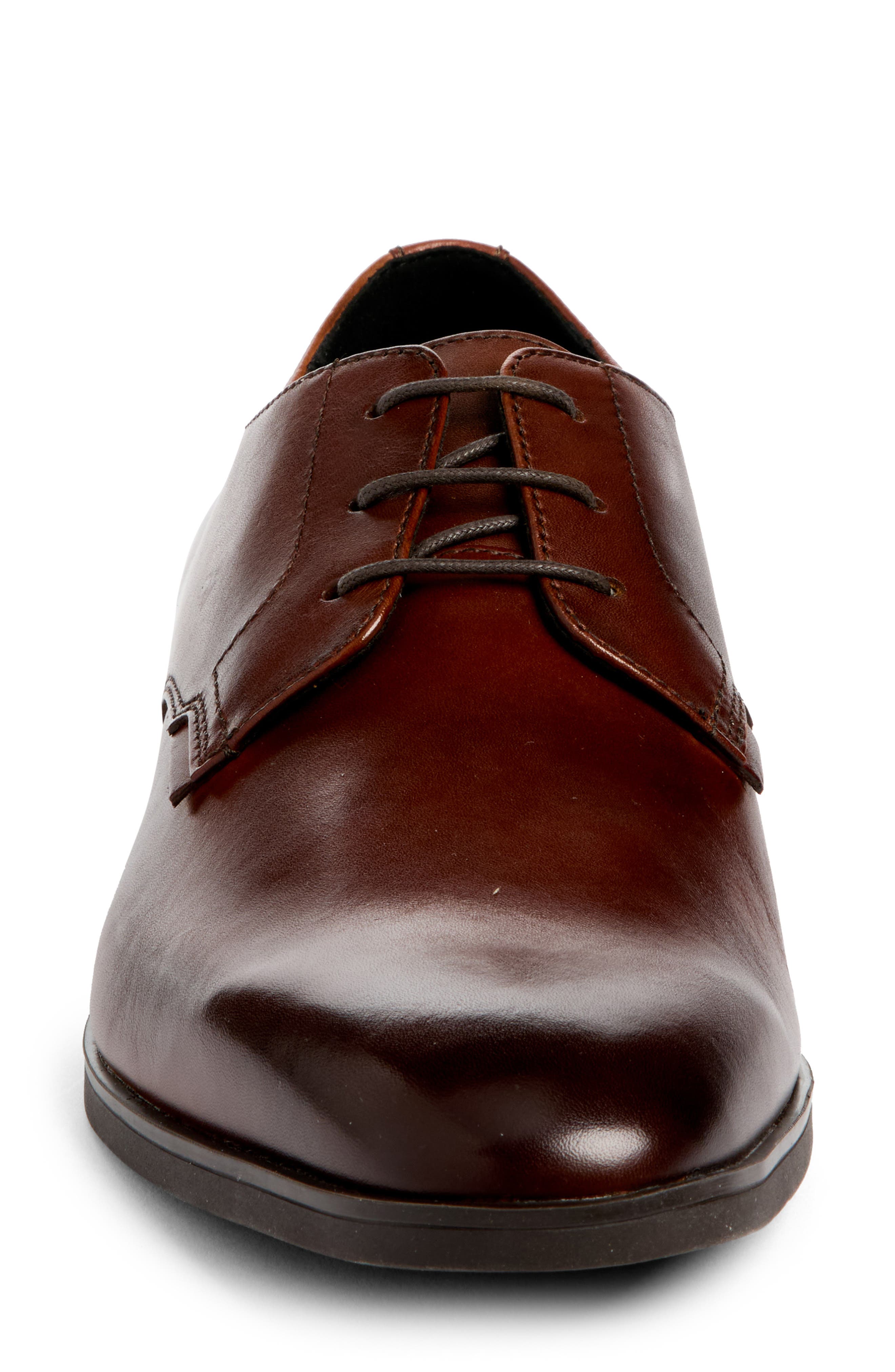 Jones Plain Toe Derby, Alternate, color, BROWN SEPIA