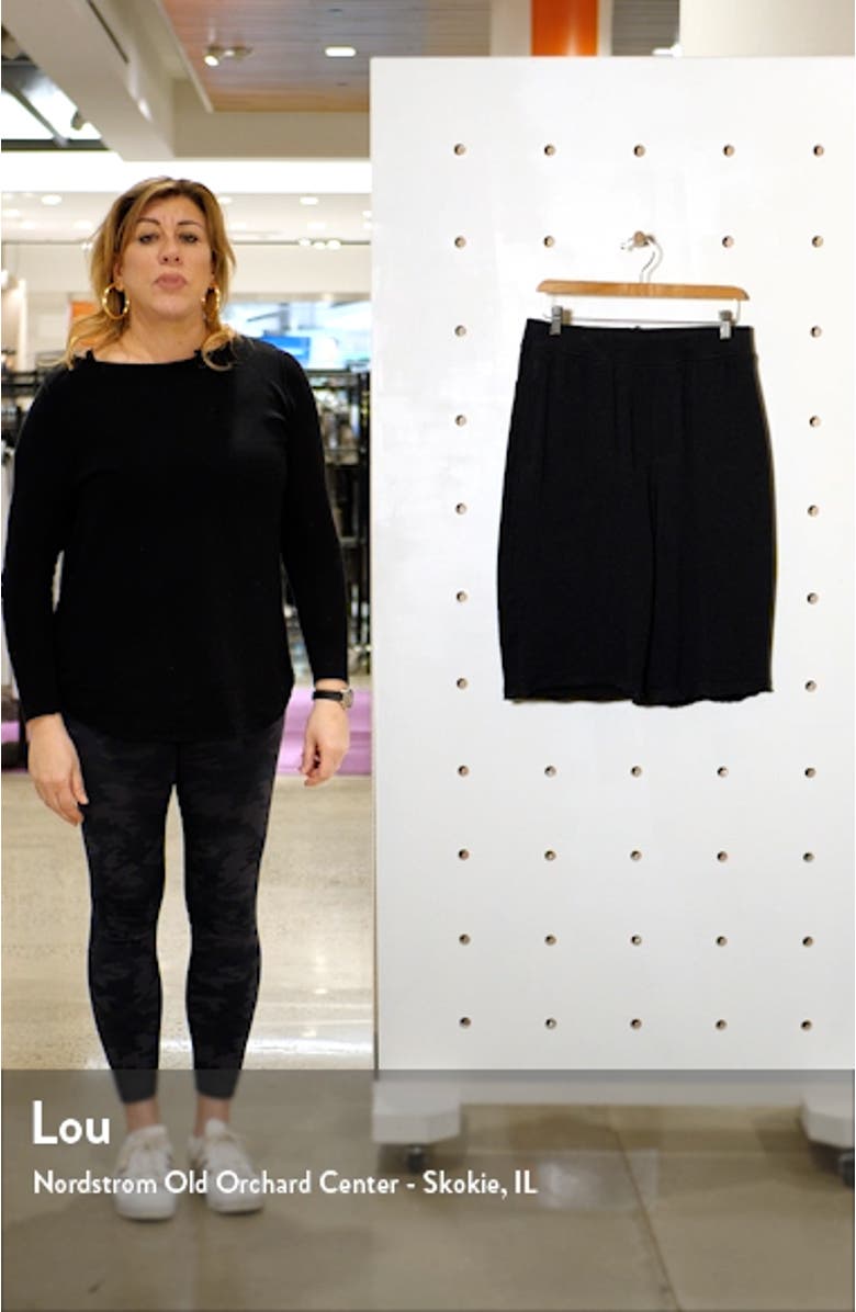 French Terry Cotton Shorts, sales video thumbnail