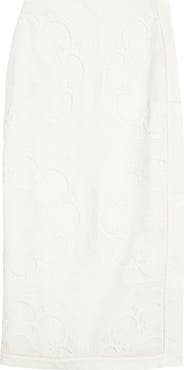 HOUSE OF CB Cecilia Lace Midi Skirt
