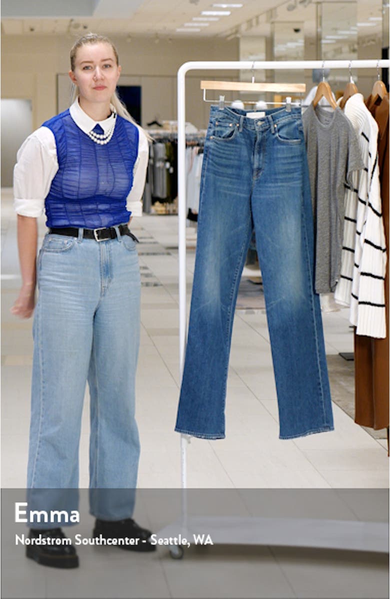 The Maven High Waist Wide Leg Jeans, sales video thumbnail