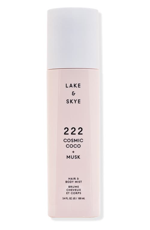 Lake & Skye 222 Cosmic Coco & Musk Hair & Body Mist