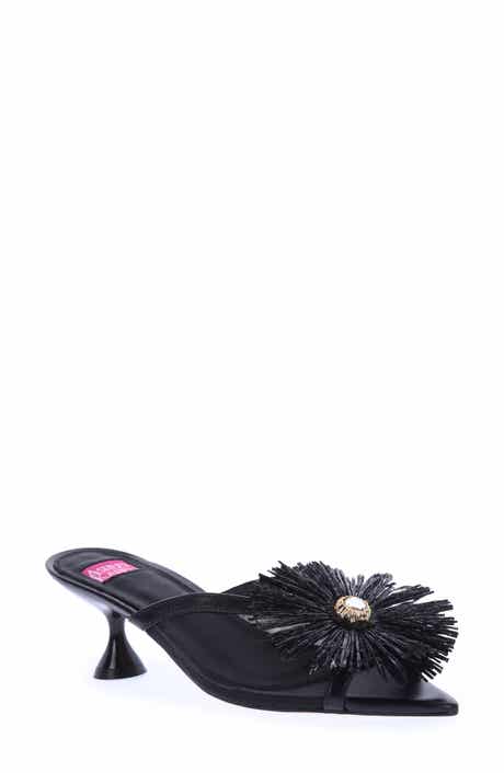 Nicole Pointed Toe Mesh Mule
