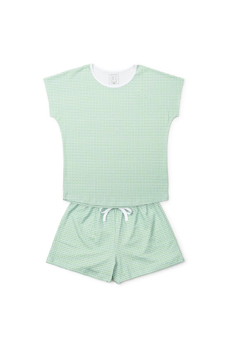 Lila and Hayes Riley Women's Pajama Short Set, Main, color, Garden Trellis