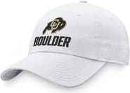 TOP OF THE WORLD Men's Top of the World White Colorado Buffaloes Adjustable Hat