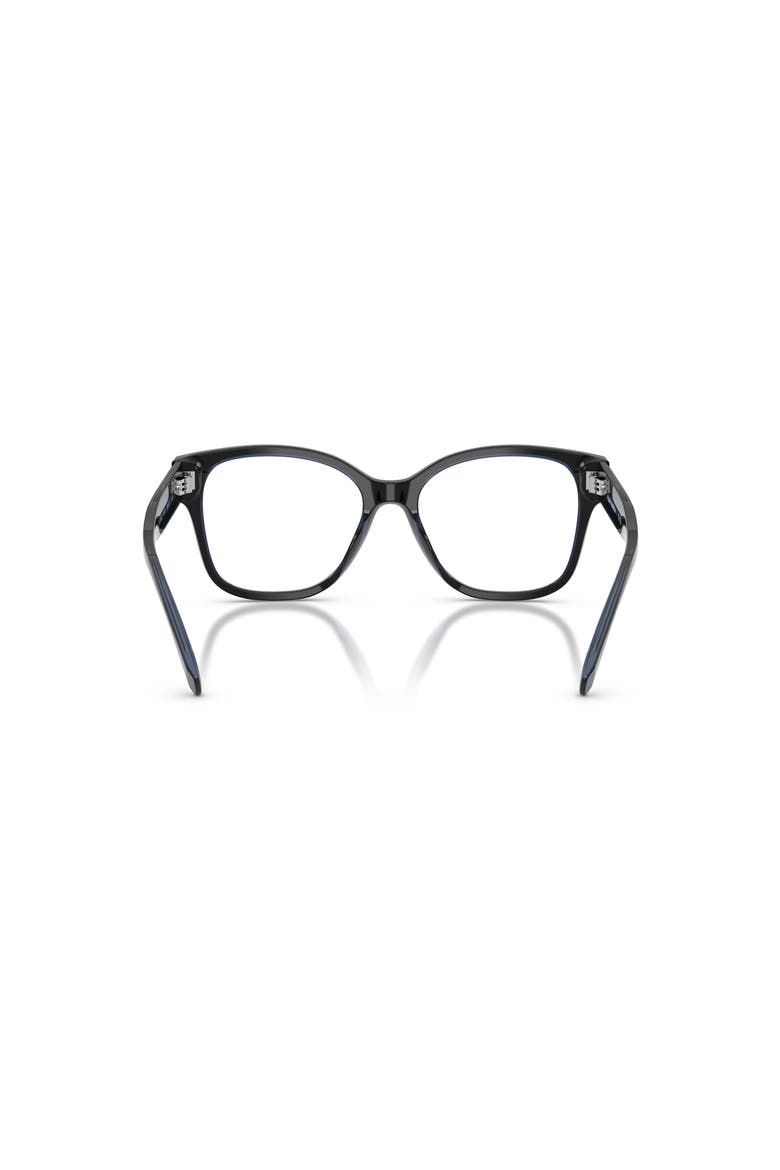 54mm Square optical glasses, Alternate, color, Blue