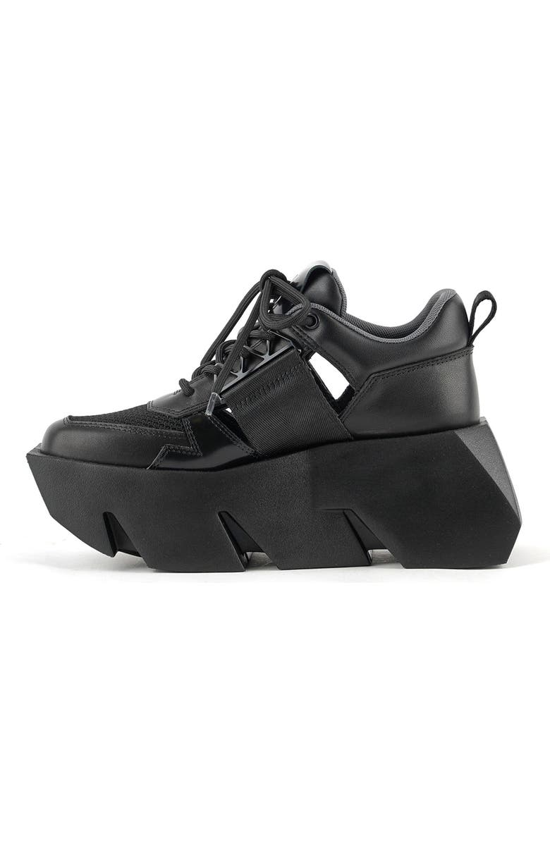 United Nude Bull Sporty, Alternate, color, Black
