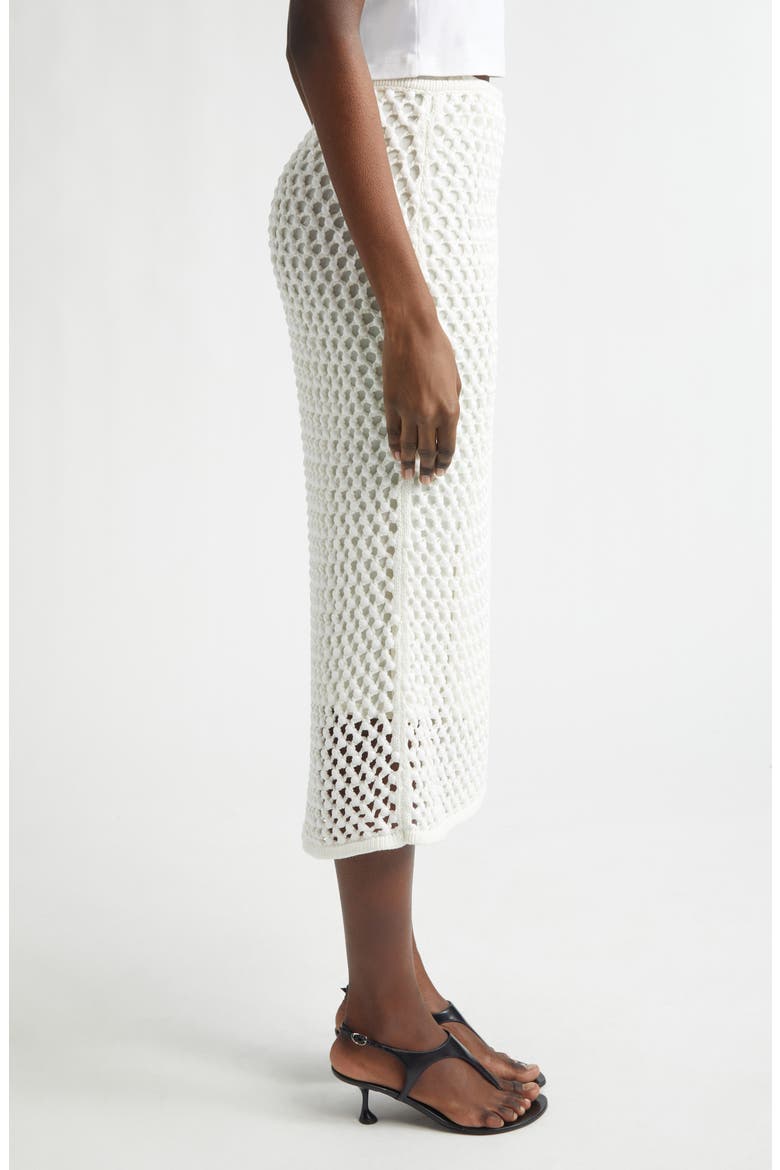 Bonaire Embellished Wrap Skirt, Alternate, color, WHITE