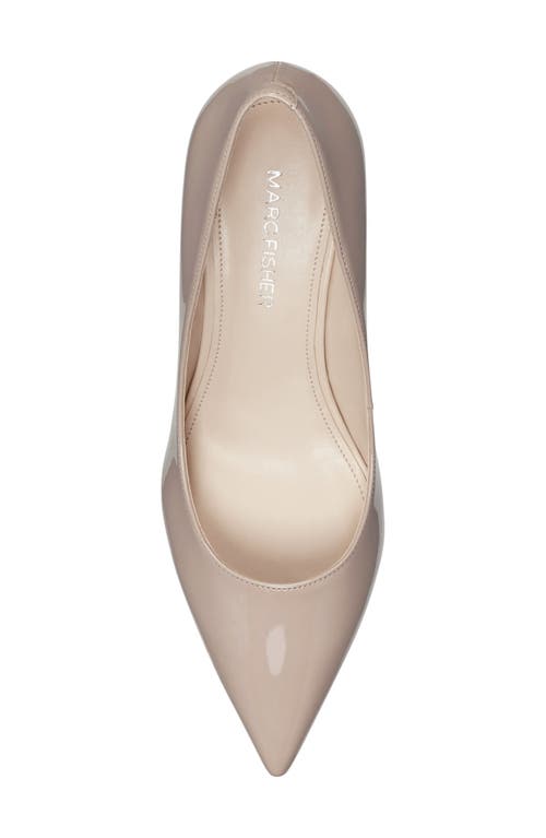 Marc Fisher Alola Pointed Toe Pump In Brown