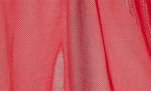 Etam La Chamade Lace & Mesh Chemise In Red