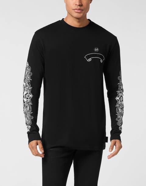 Long Sleeve T-Shirt Chrome Crest Men