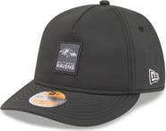 New Era Men's New Era Black Baltimore Ravens 2025 Sideline Retro Crown 59FIFTY Fitted Hat