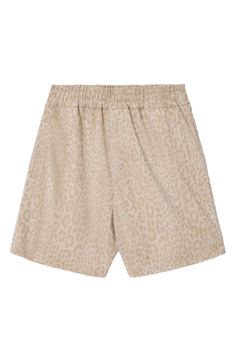 AllSaints Hockley Suede Shorts, Alternate, color, Pasilla Brown