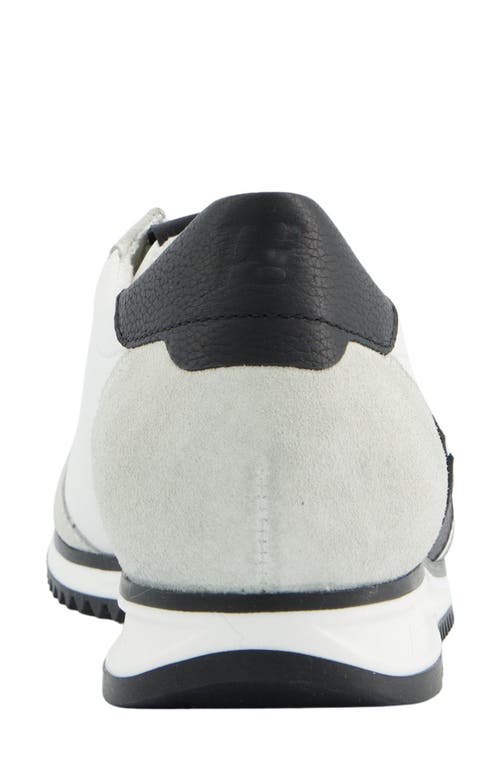 Paul Green Bellevue Sneaker In Milk White Black Combo