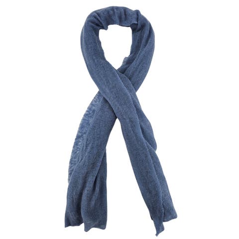 Small Cashmere Plain Scarf