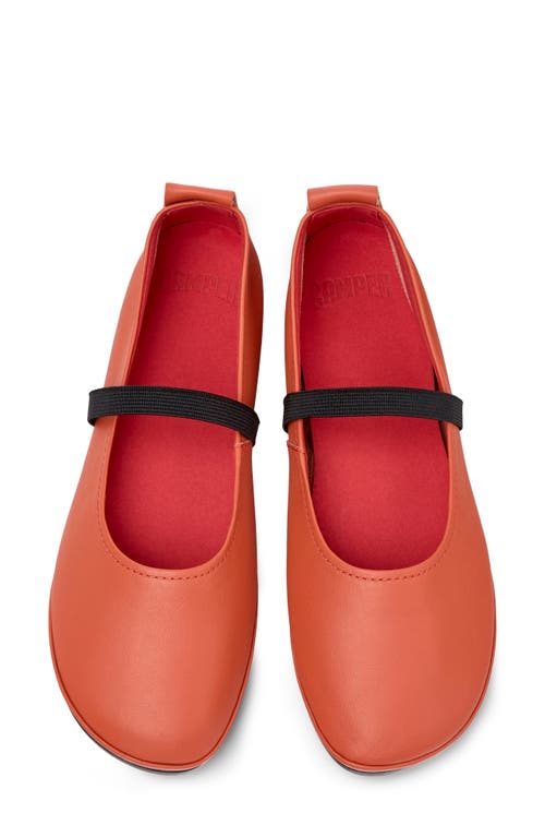 Camper Right Nina Ballet Flat In Red