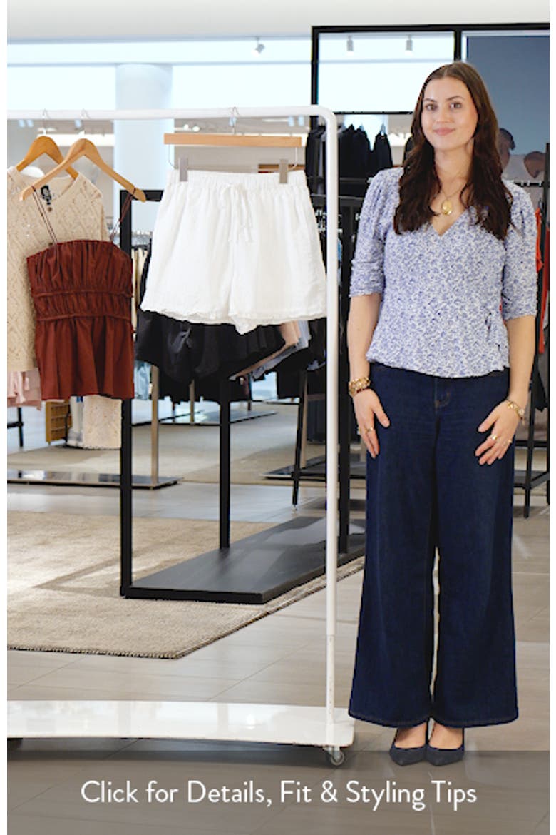 Dahlia Cotton Broderie Shorts video