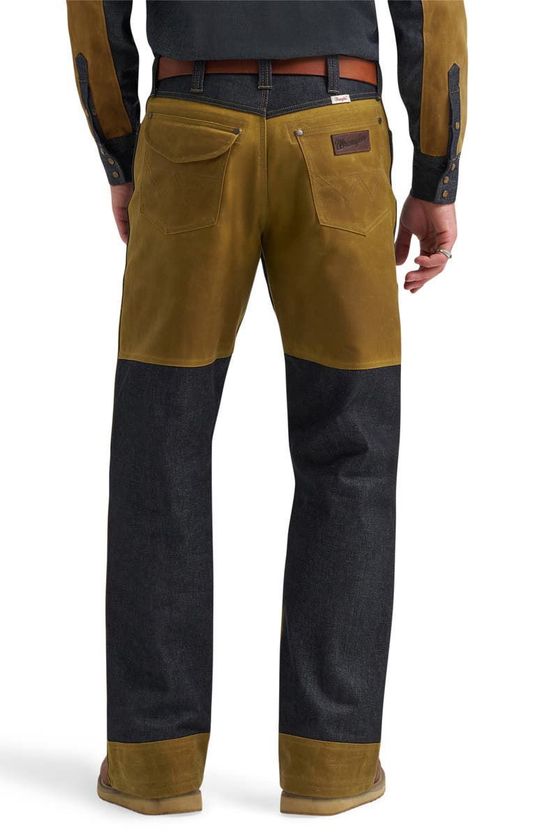 Wrangler Filson x Wrangler Two Tone Western Jeans, Alternate, color, Indigo