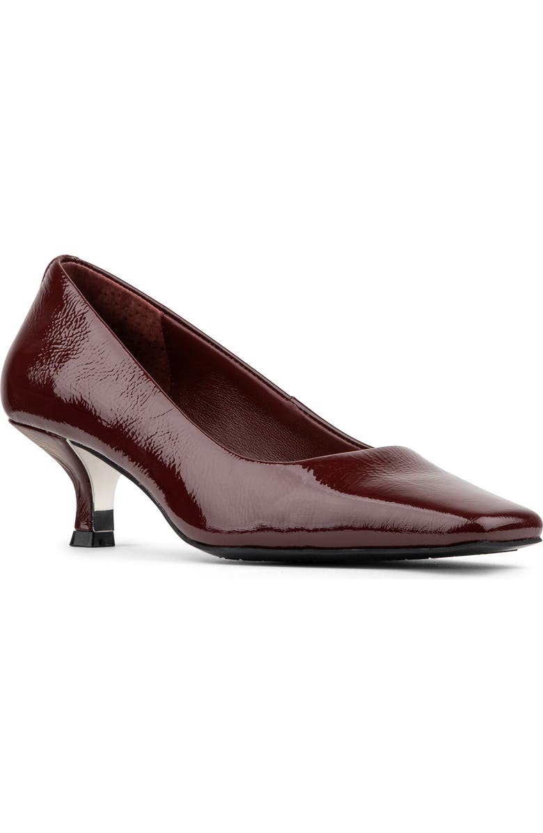 Donald Pliner Kimbra Square Toe Pump, Main, color, Bordeaux