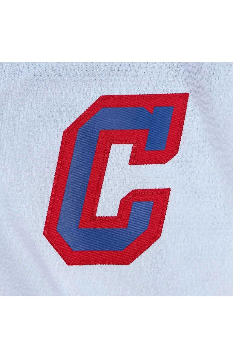 Mitchell & Ness Men's Mitchell & Ness Mark Messier White New York Rangers Captain Patch 1993/94 Blue Line Player Jersey, Alternate, color, 