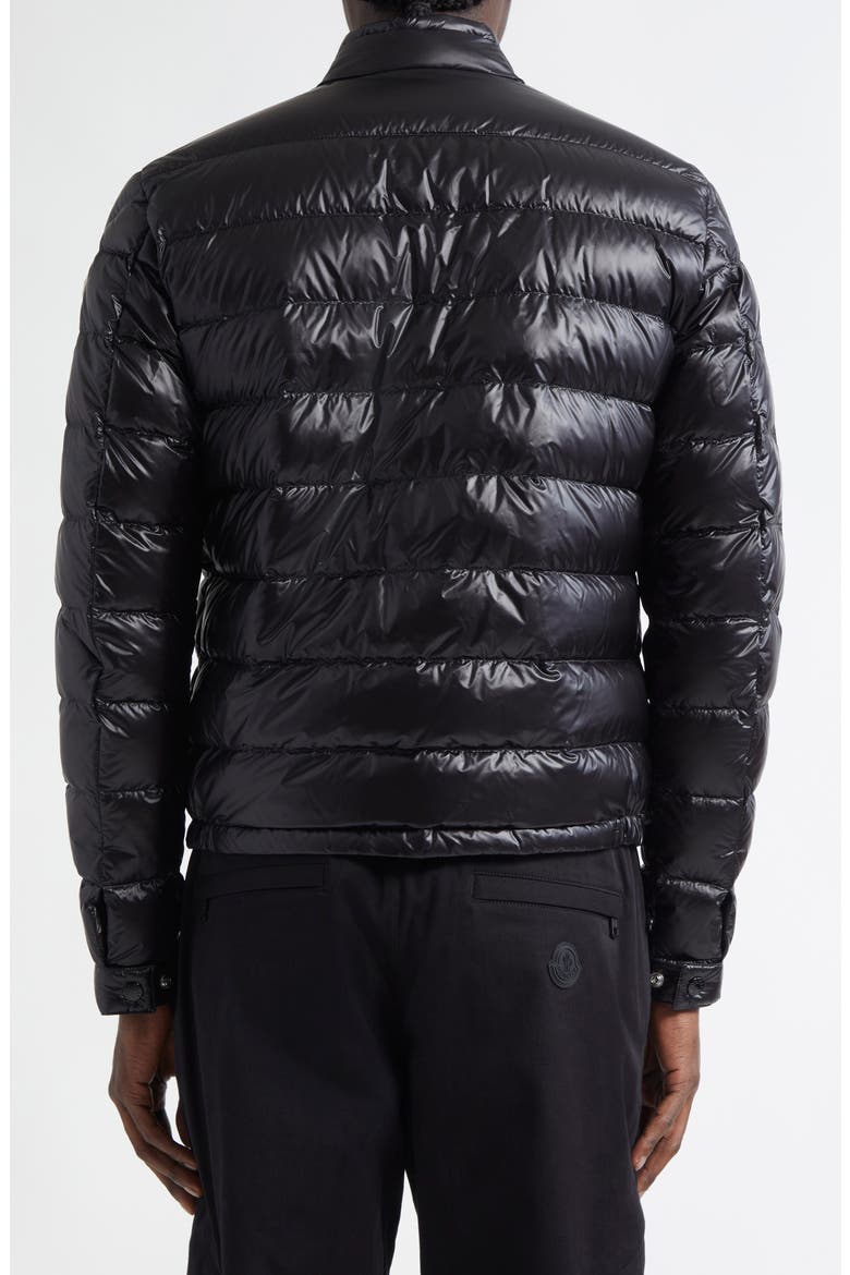 Acorus Short Down Jacket, Alternate, color, BLACK/ BLACK