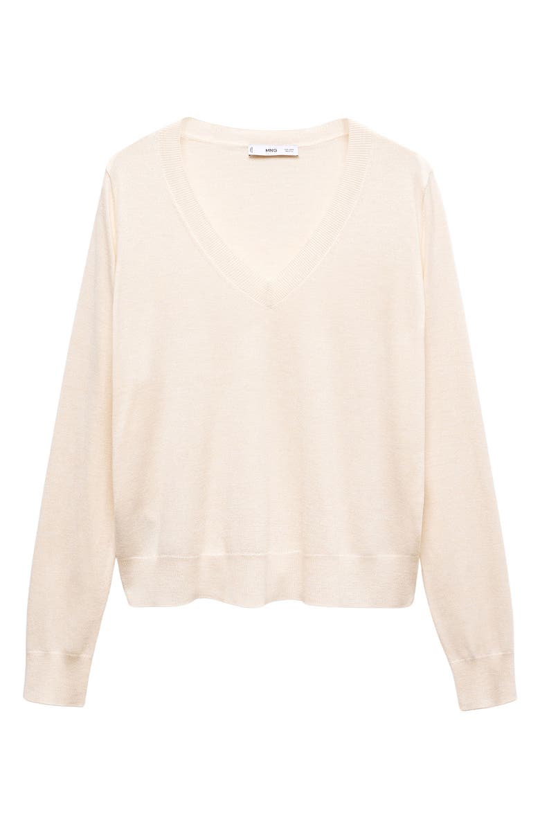 MANGO V-Neck Sweater, Main, color,