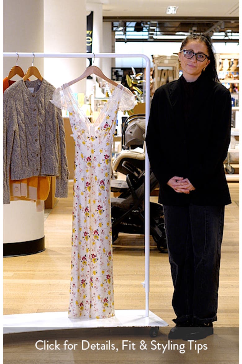 Corelia Silk Maxi Dress video