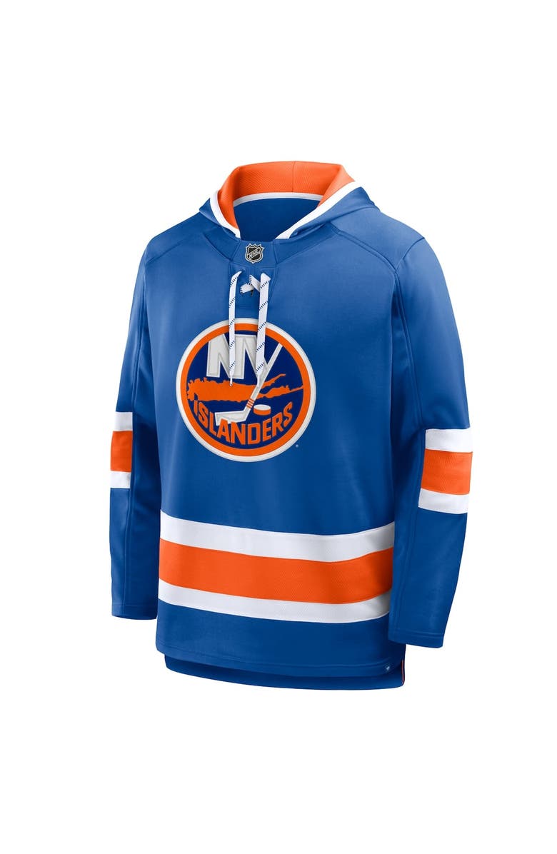 FANATICS Men
s Fanatics Royal New York Islanders Prime Time Fleece Hoodie, Alternate, color, Royal