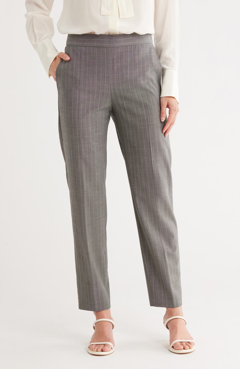 BOSS Tocane Stripe Virgin Wool Pants, Main, color, Open Misc