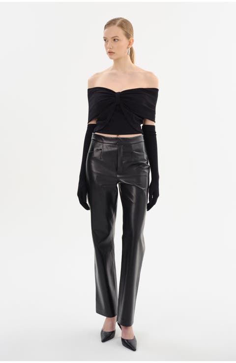 Camelia | Lurex Knit Top