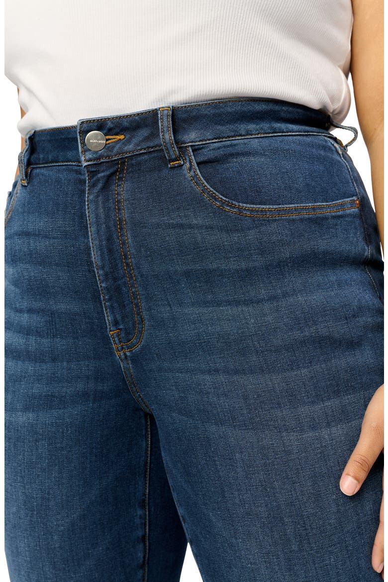 ASE High Waist Straight Leg Stretch Jeans, Alternate, color, VROOM