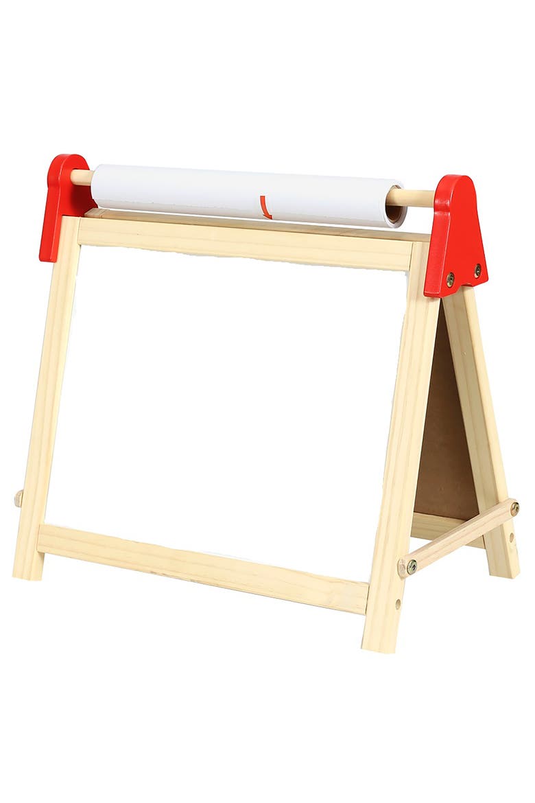 Easel Chalk & White Board 15.35" X 11.8", Main, color, Multicolored