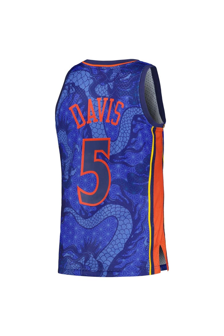 Men's Mitchell & Ness Baron Davis Royal Golden State Warriors 2006/07 Hardwood Classics Asian Heritage 6.0 Swingman Throwback Player Jersey, Alternate, color, Royal