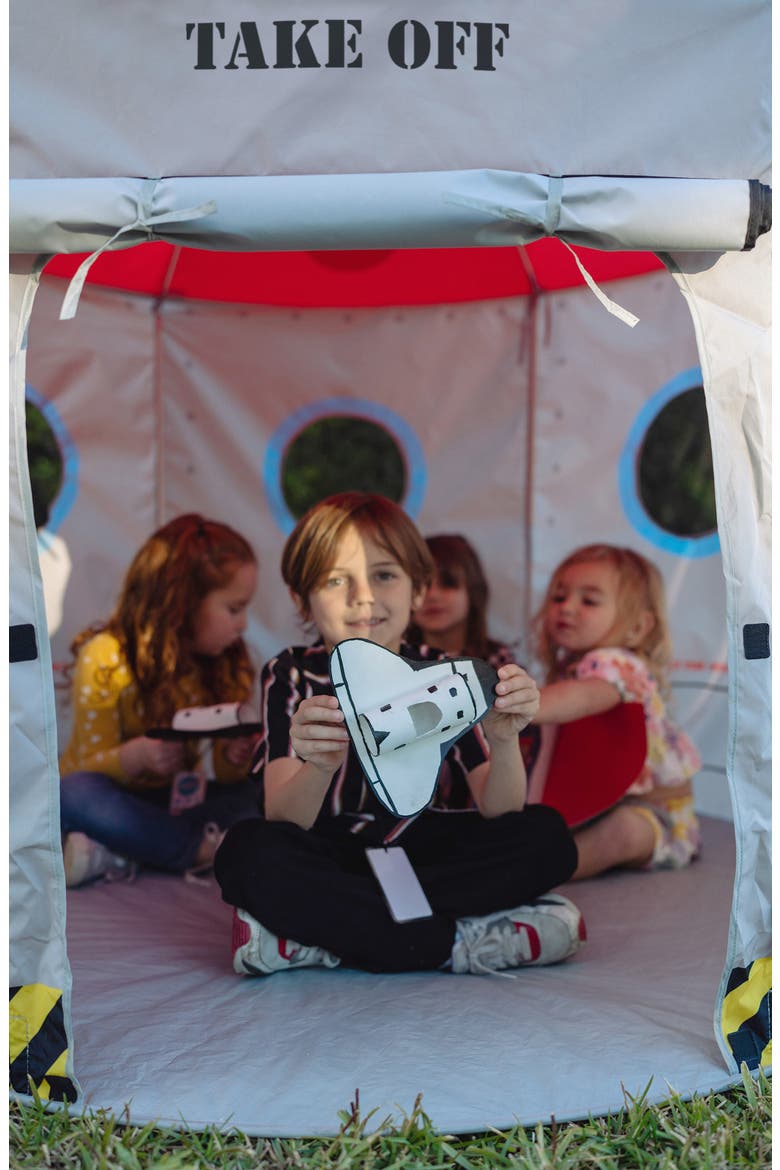 Space Shuttle Play Tent, Alternate, color, GREY