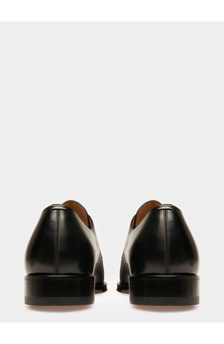 Bally Scamardo Men's Leather Derby Lace-Up Shoe, Alternate, color, Black