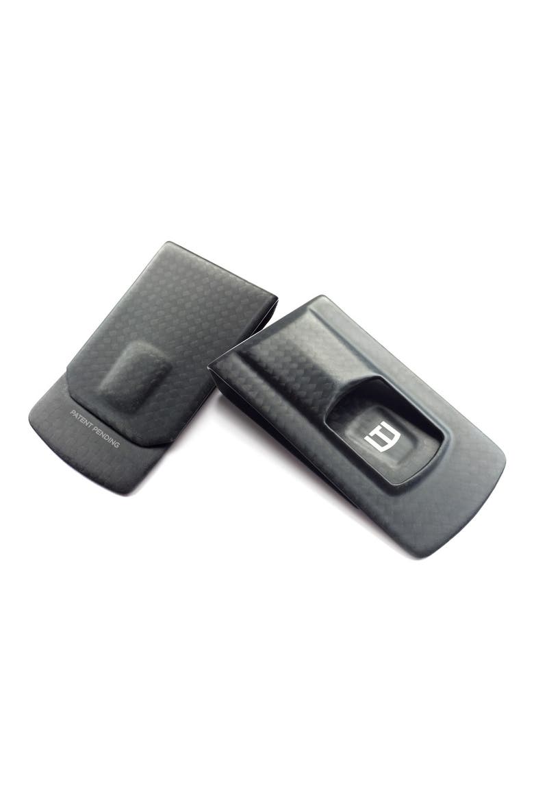 Carbon Fiber Money Clip, Main, color, BLACK CARBON FIBER