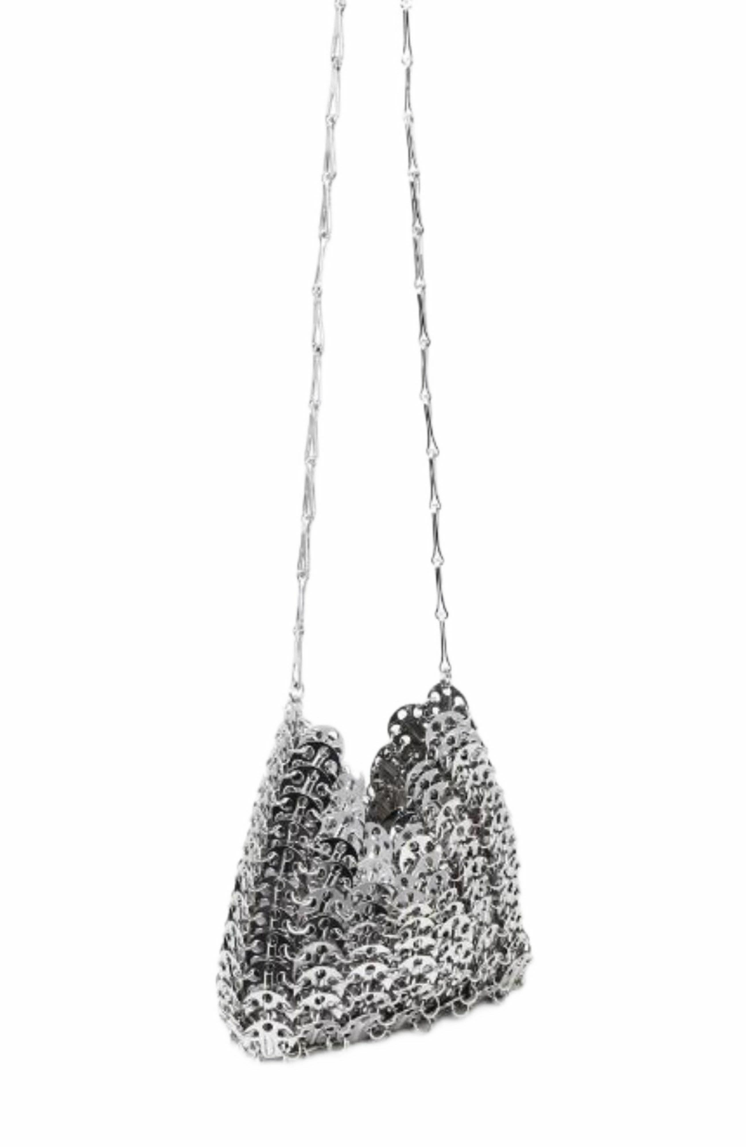 MODA LUXE Gwen Evening Bag, Alternate, color, Silver