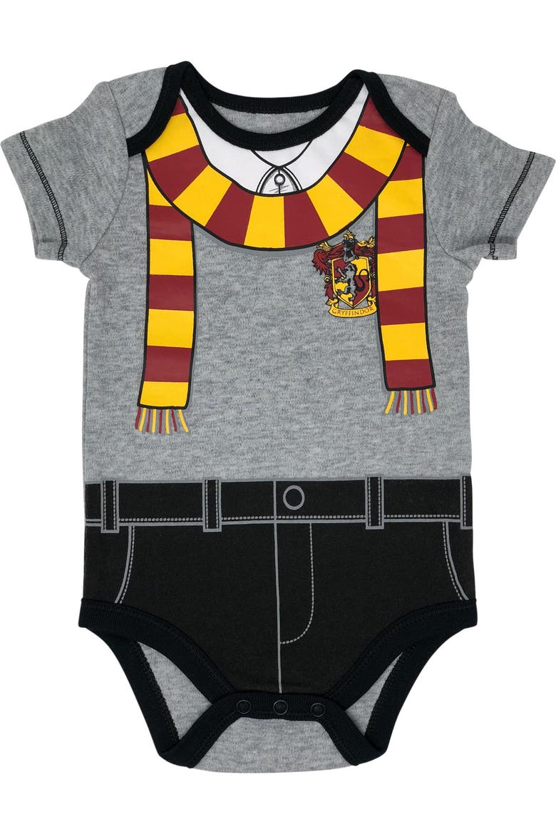 Harry Potter 5-Pack One Piece Bodysuits, Alternate, color, Grey Red Black Yellow