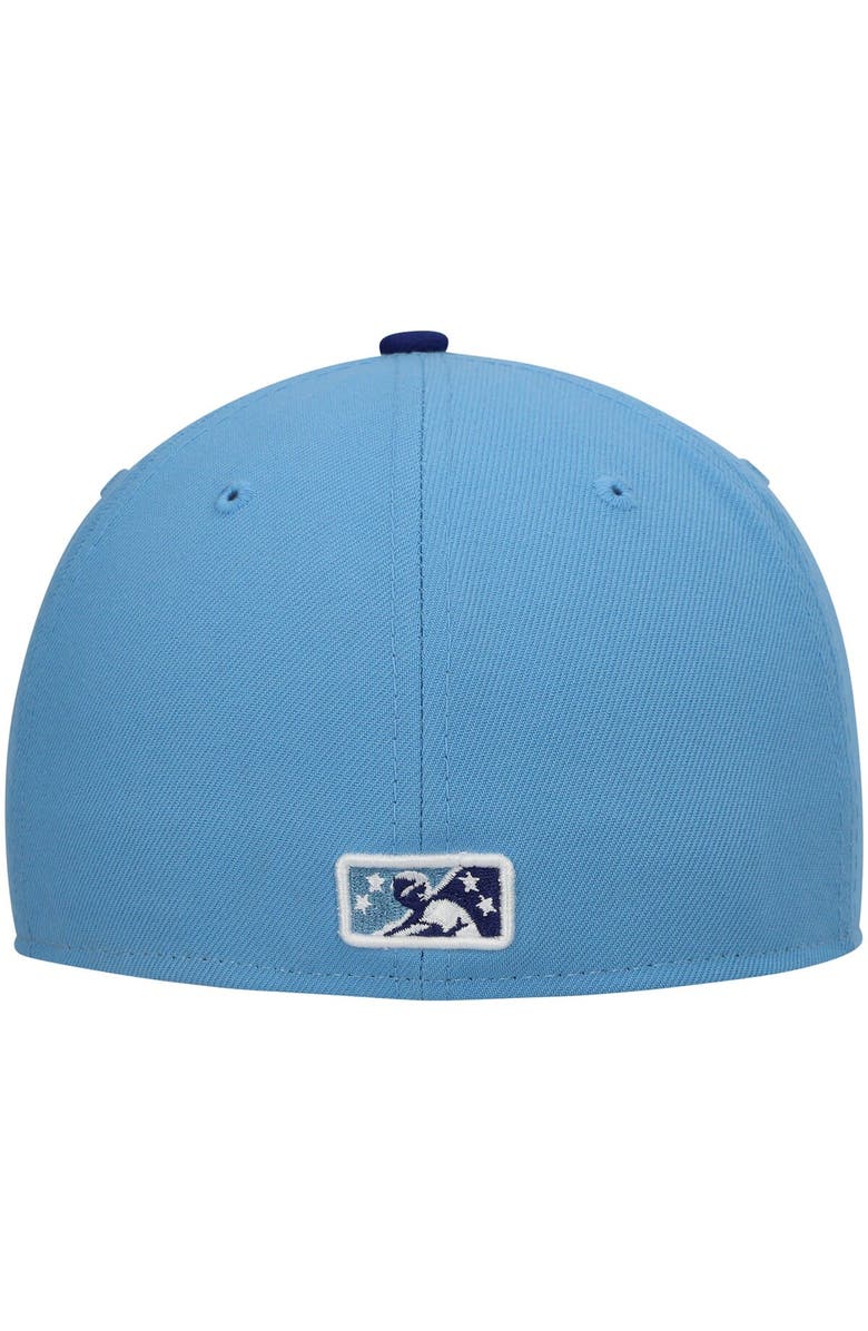 New Era Men's New Era White Buffalo Bisons Authentic Collection Team Alternate 59FIFTY Fitted Hat, Alternate, color, 