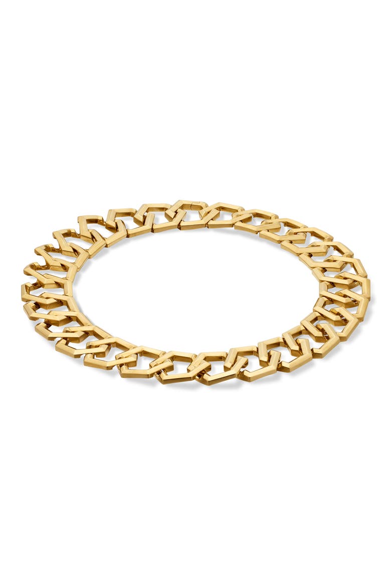 Carlyle Necklace in 18K Yellow Gold, 24mm, Alternate, color, 18K YELLOW GOLD