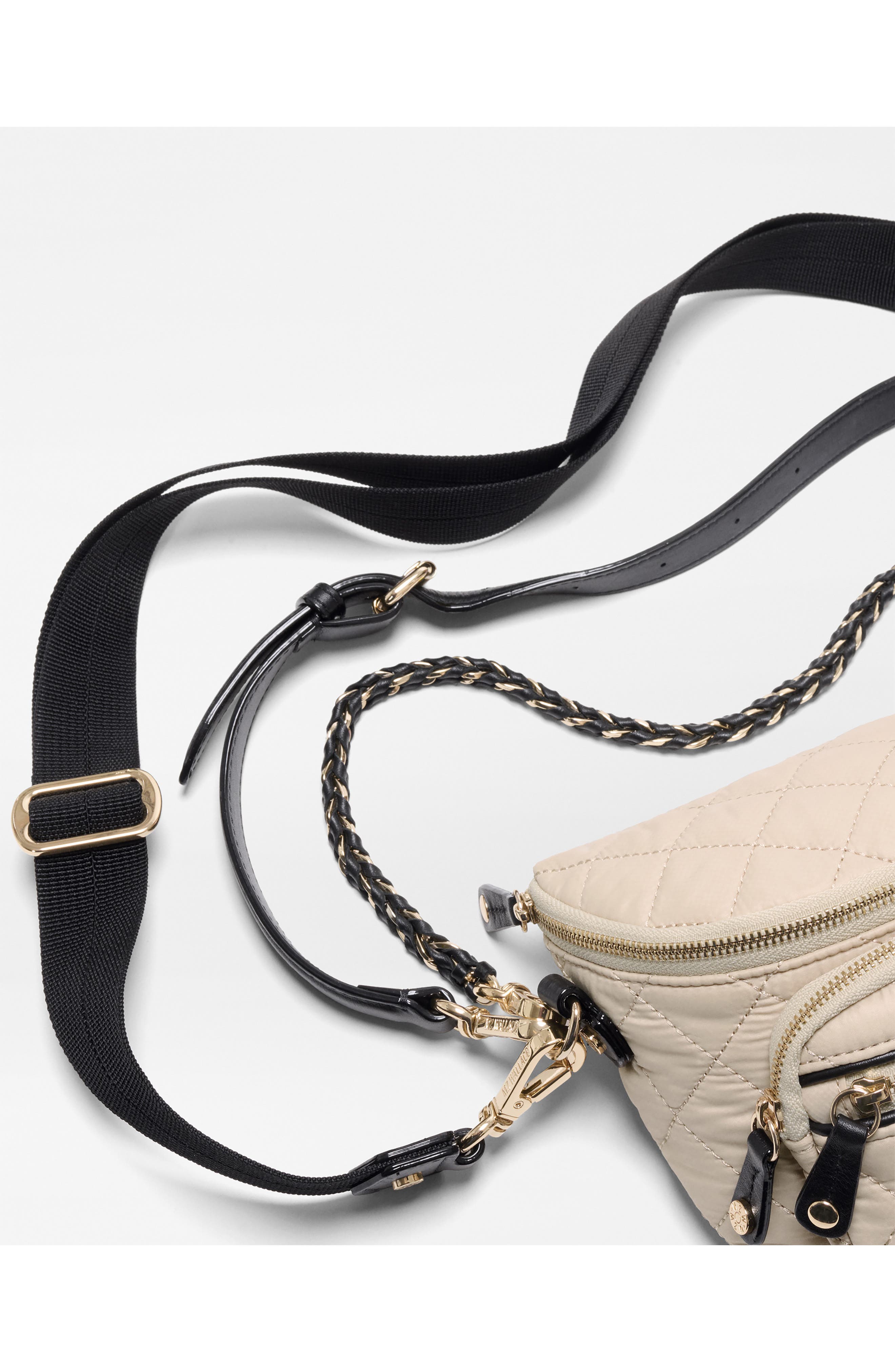 Micro Crosby Sling Bag, Alternate, color, HERITAGE CHECK