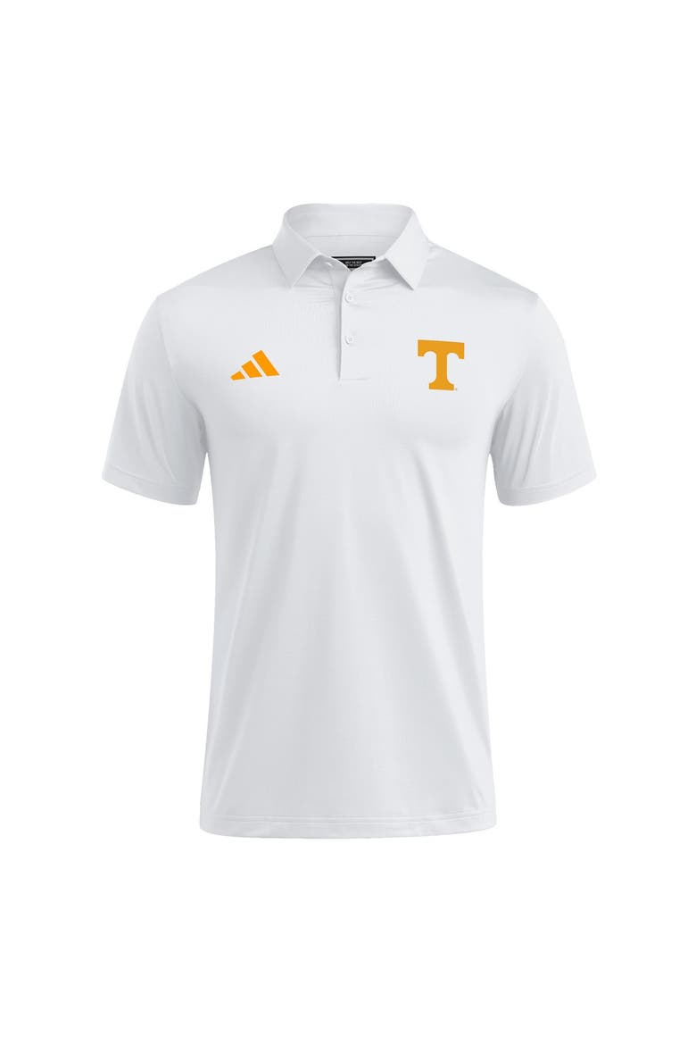 Men's adidas White Tennessee Volunteers Ultimate 365 Solid Polo, Alternate, color, White