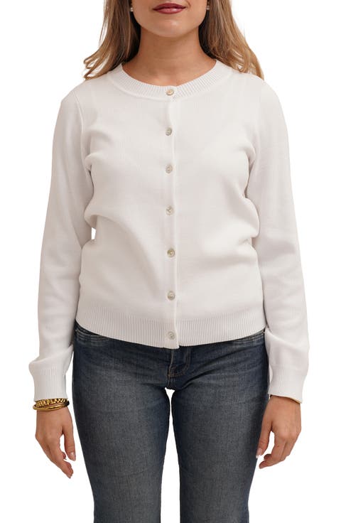 Crewneck Cardigan