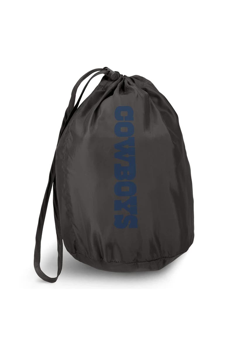 Darius Rucker Collection by Fanatics Men's NFL x Darius Rucker Collection by Fanatics Gray Dallas Cowboys Packable Full-Zip Vest with Travel Bag, Alternate, color, 