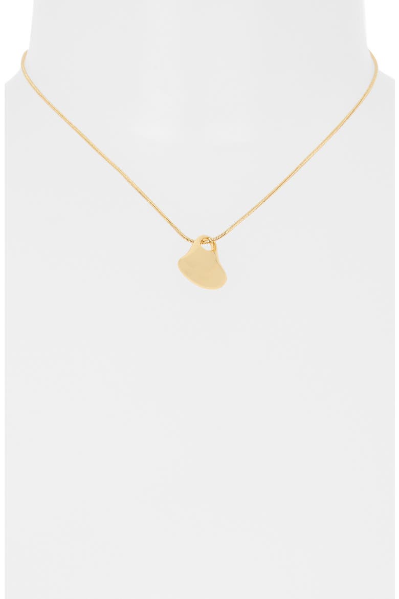 Demi Fine Molten Pendant Necklace, Alternate, color, GOLD