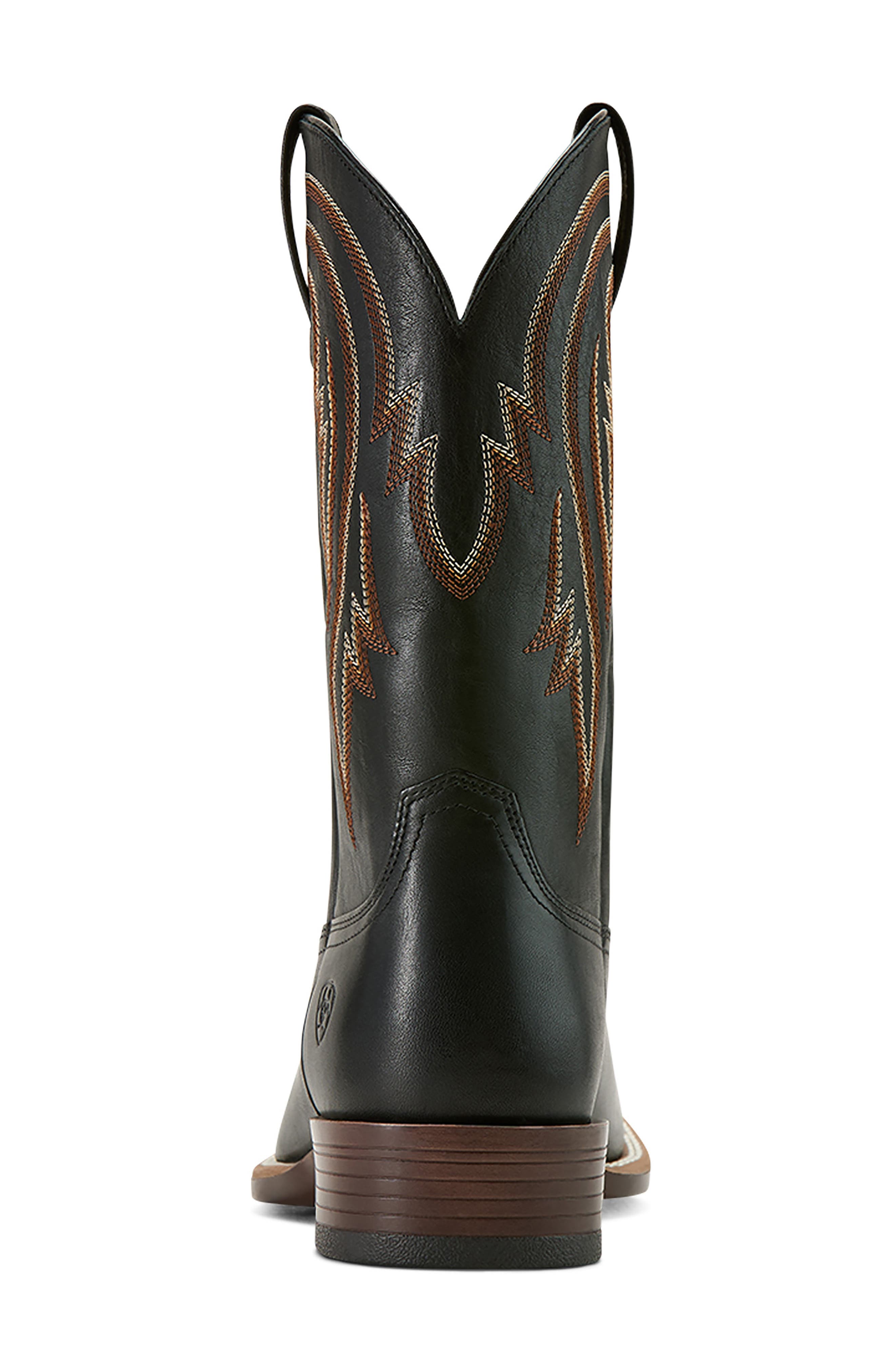 Ariat Plano Cowboy Boot, Alternate, color, Supple Black