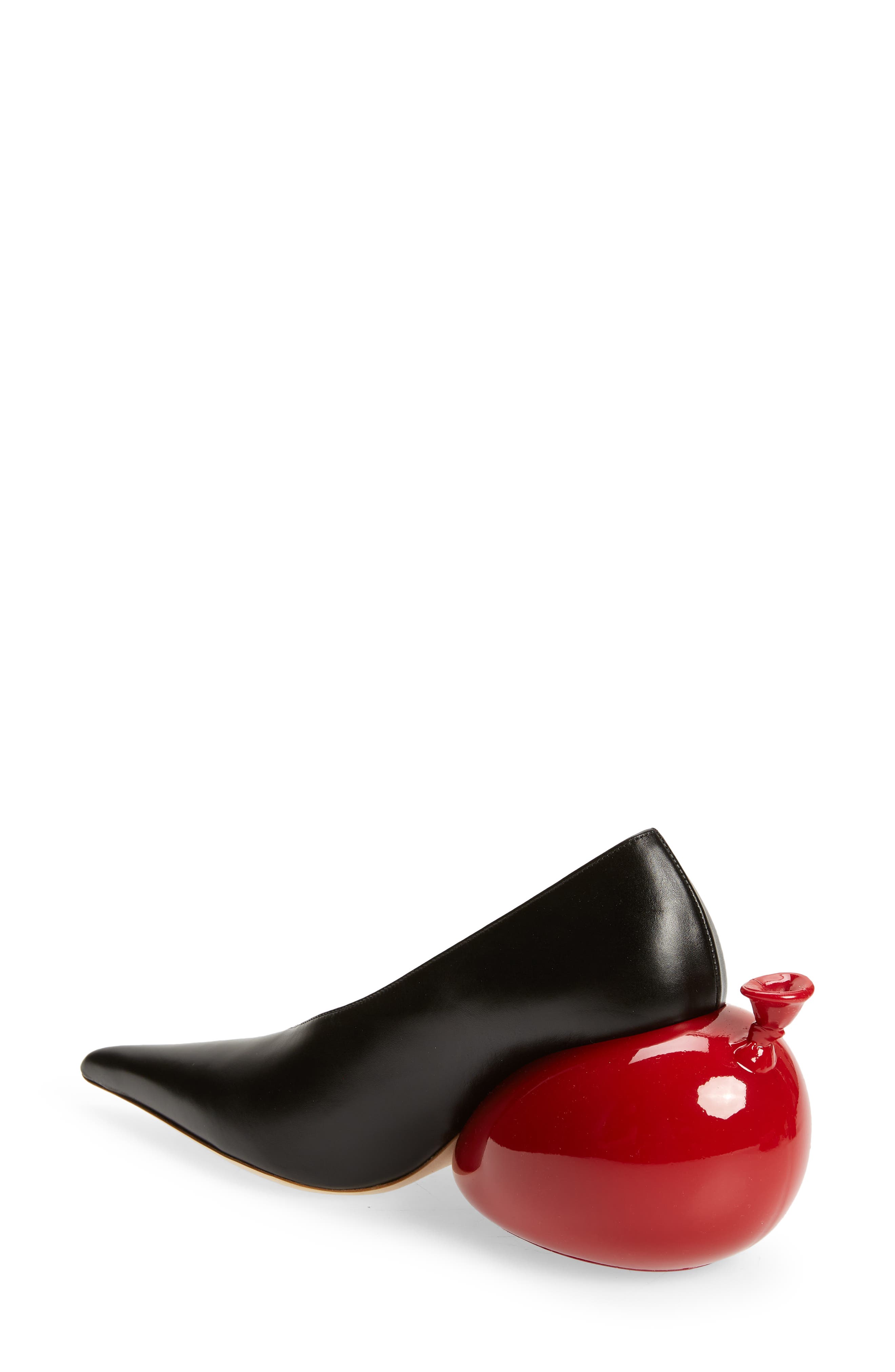 Loewe Ballon Heel Pointed Toe Pump, Alternate, color, 